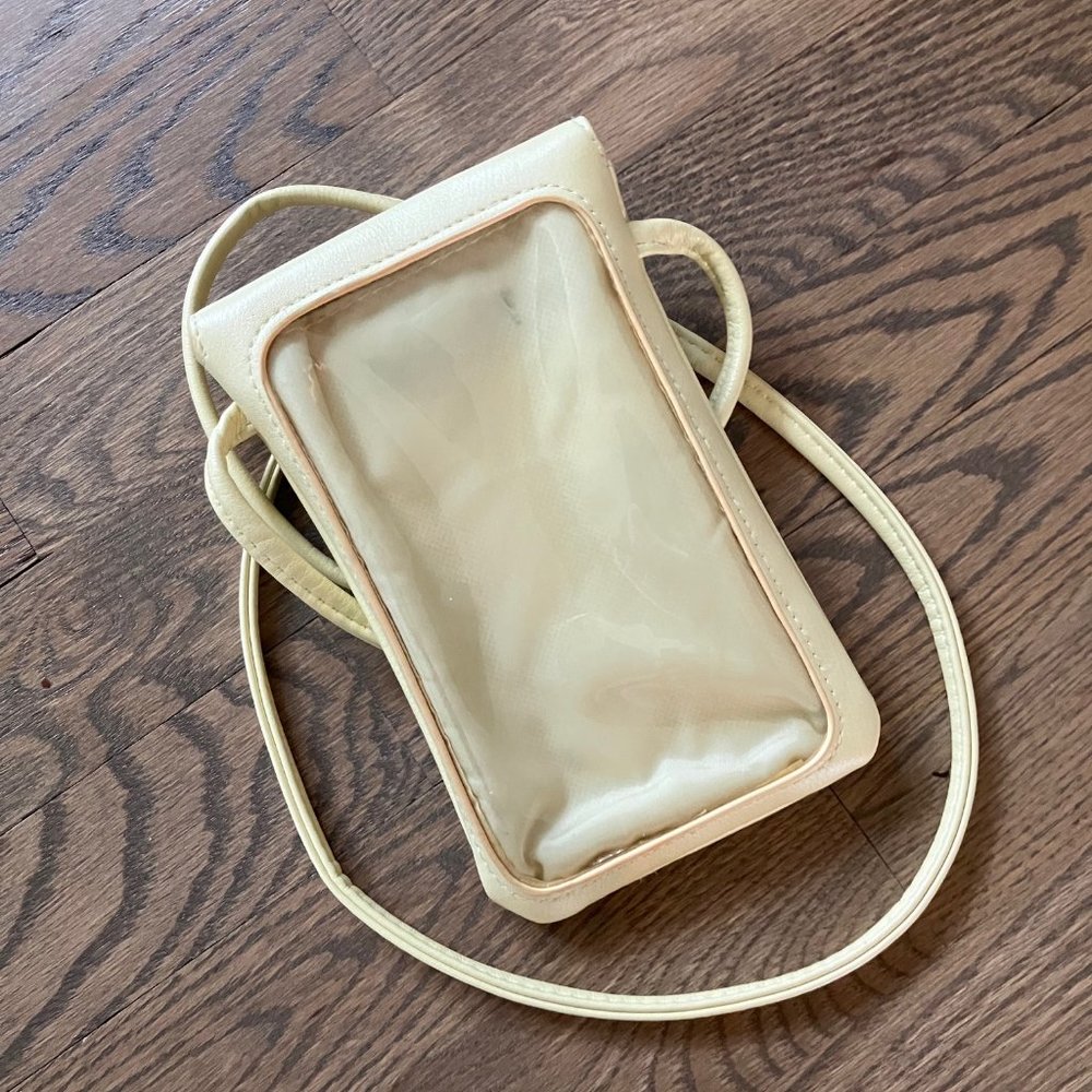Wild Fable Women’s Crossbody Phone Case Purse Bag Pale Yellow